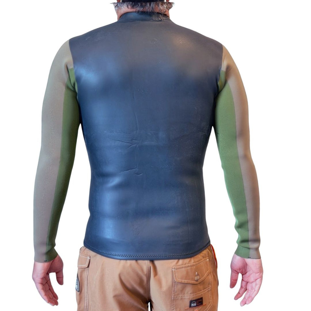 Communes des Vagues Wetsuit Jacket 1.5 mm - Fossil