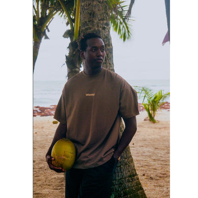 Surf Côte d’Ivoire Diaraby SPF50+ T-Shirt - Brown