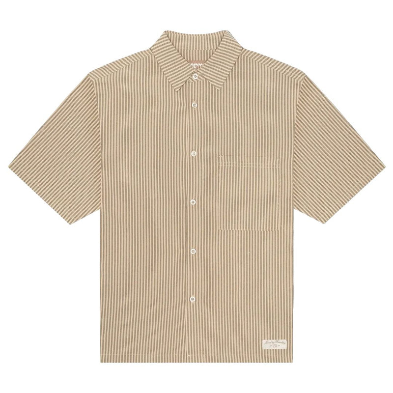 Ementa Napoli Short Sleeve Shirt - Sand