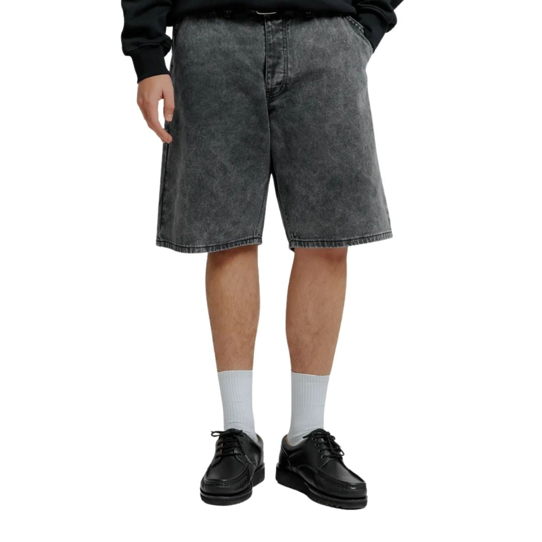 Magoado Big Ikon Twill Shorts - Black Fade Out
