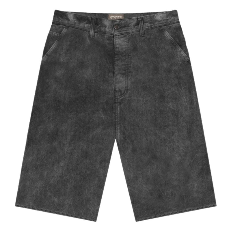 Ementa Magoado Big Ikon Twill Shorts - Black Fade Out