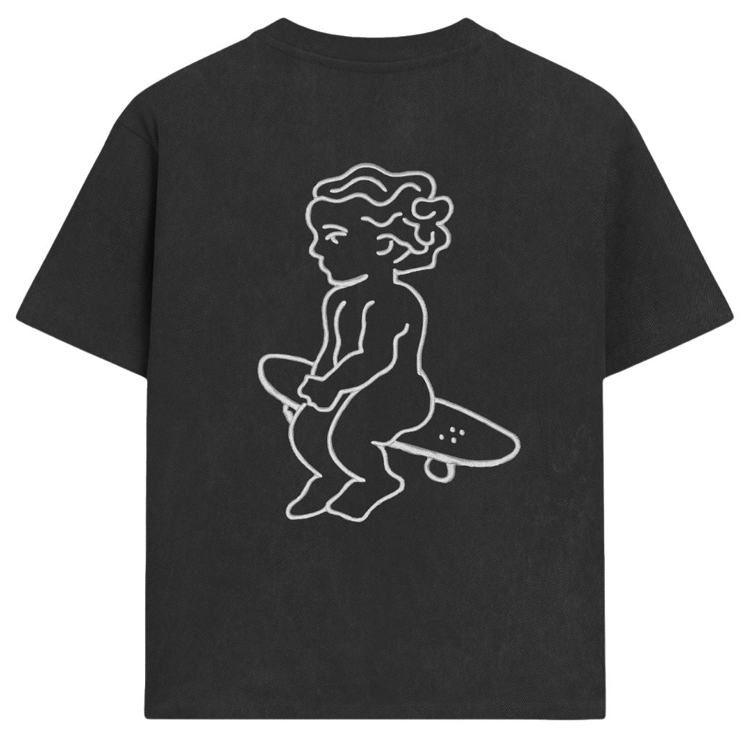 Big Ikon Washed T-Shirt - Black Washed