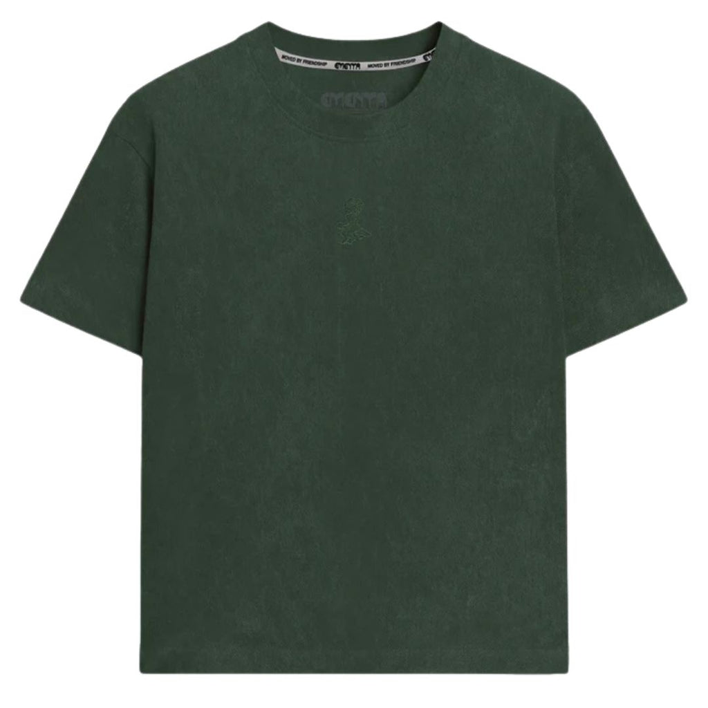 Big Ikon Washed T-Shirt - Dark Green Washed
