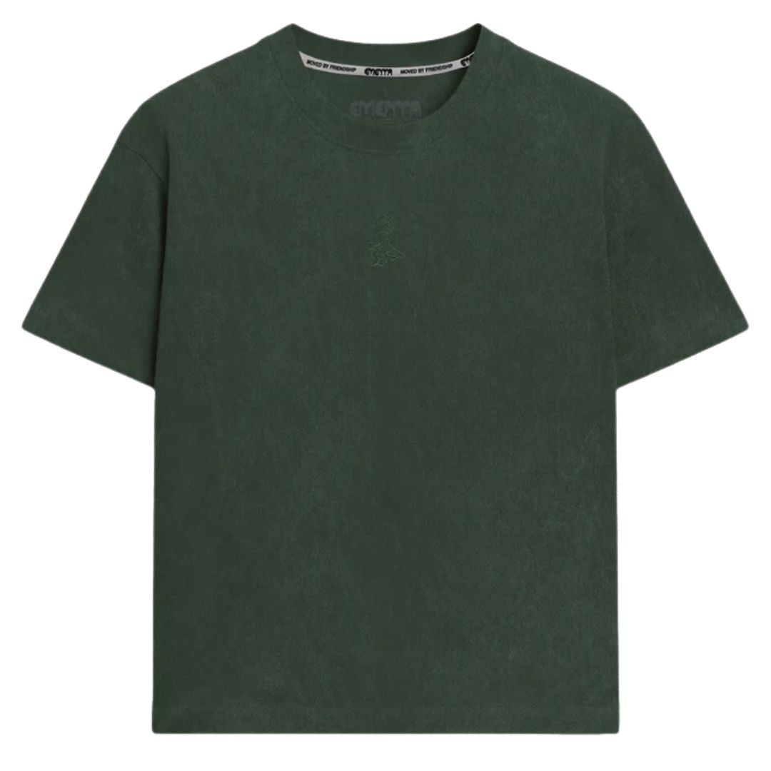 Big Ikon Washed T-Shirt - Dark Green Washed