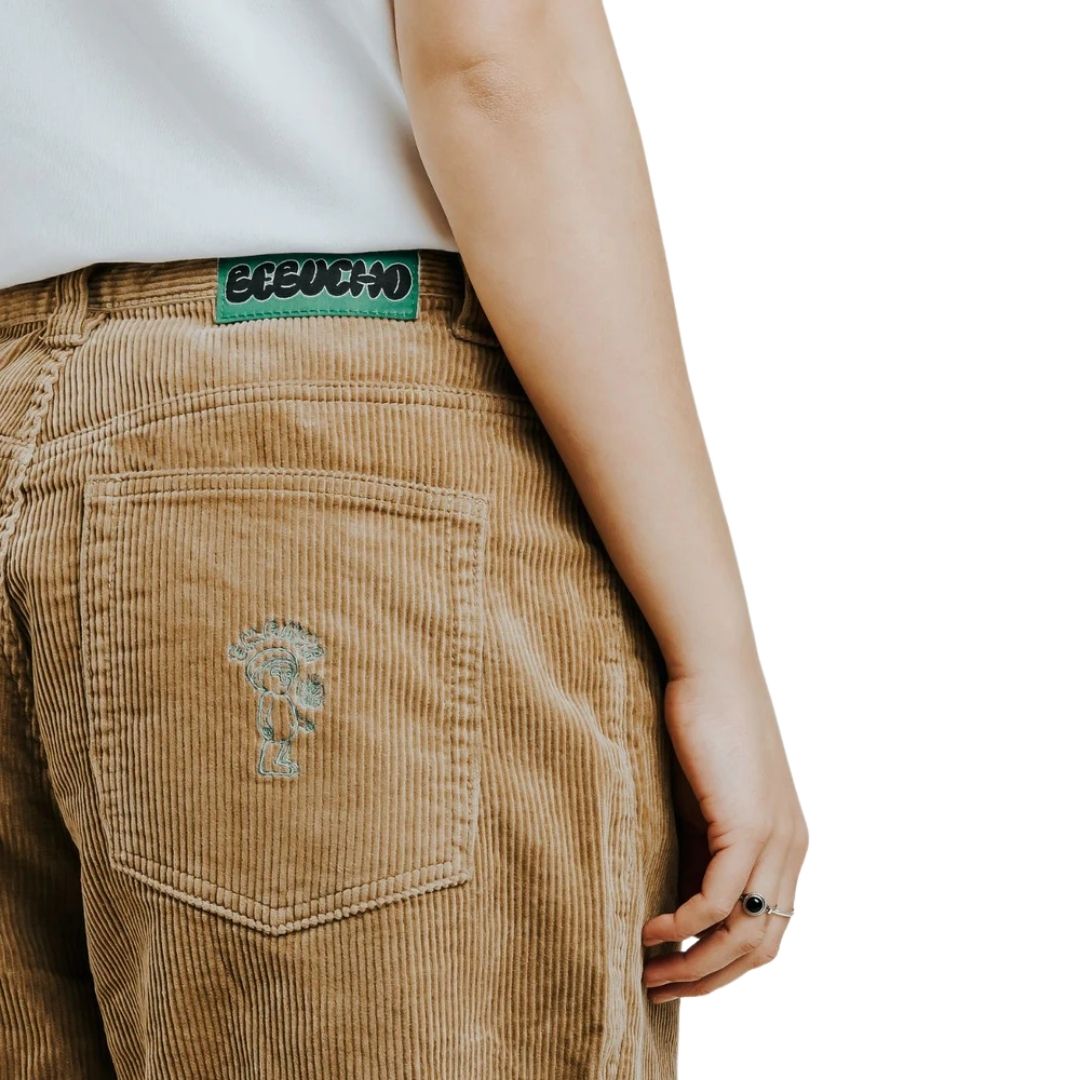 Ementa Bonga Bebucho Cord Pants - Sand