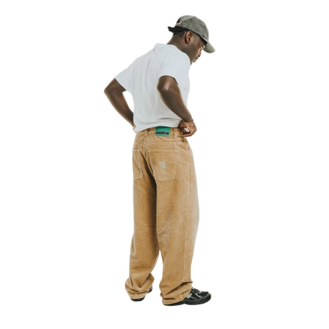 Ementa Bonga Bebucho Cord Pants - Sand