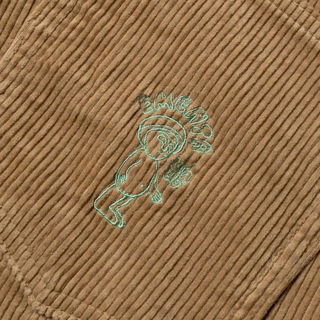 Ementa Bonga Bebucho Cord Pants - Sand