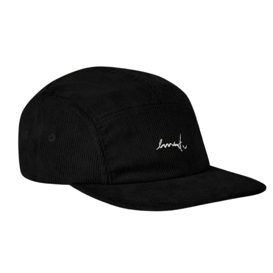 Ementa Buraca Signature Cord Cap - Black | Lisbon Skateboarding Label