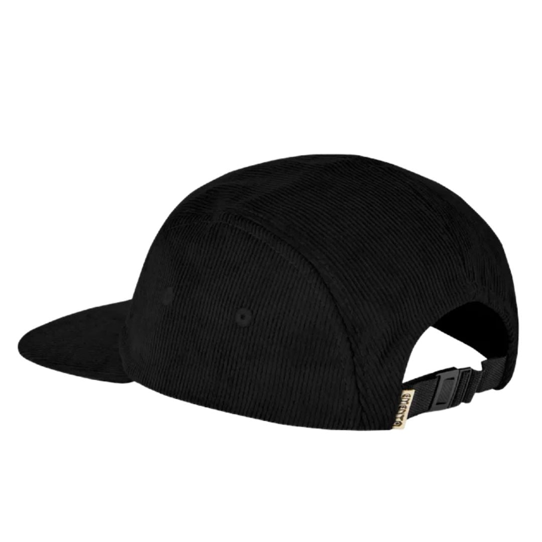 Ementa Buraca Signature Cord Cap - Black | Lisbon Skateboarding Label