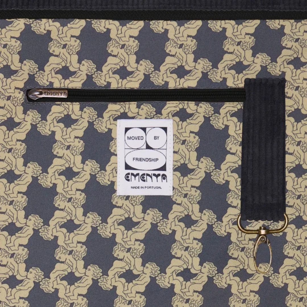C'mon Ikon Cord Tote Bag - Black