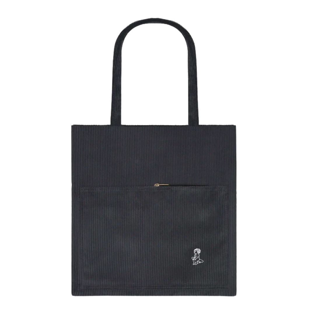 C'mon Ikon Cord Tote Bag - Black