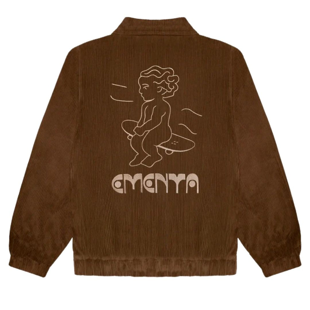 Ementa Ikon Cord Jacket - Dark Brown
