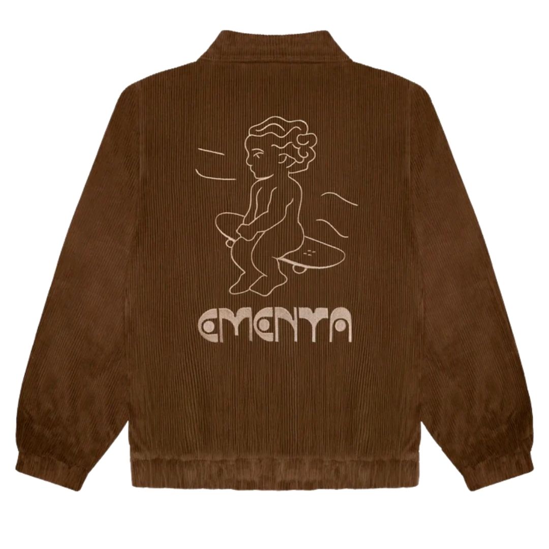 Ementa Ikon Cord Jacket - Dark Brown