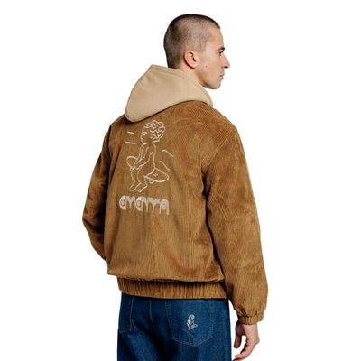 Ementa Ikon Cord Jacket - Dark Brown