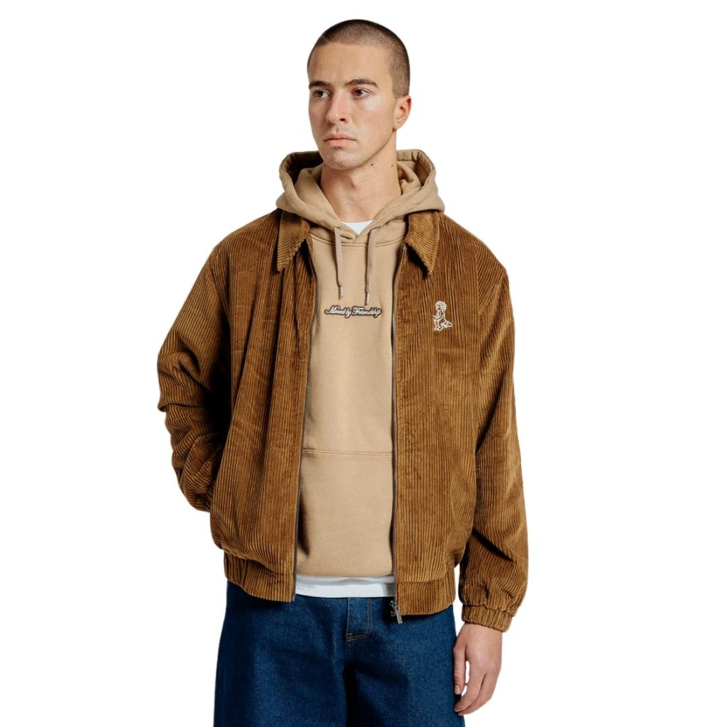 Ementa Ikon Cord Jacket - Dark Brown