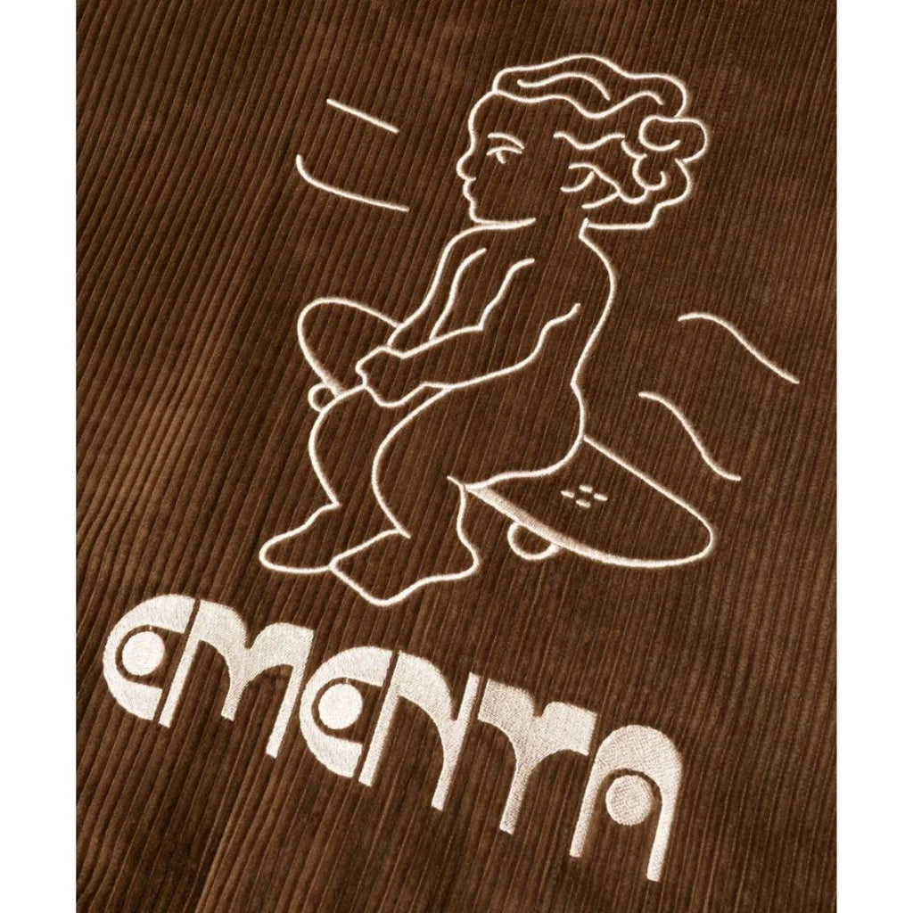 Ementa Ikon Cord Jacket - Dark Brown