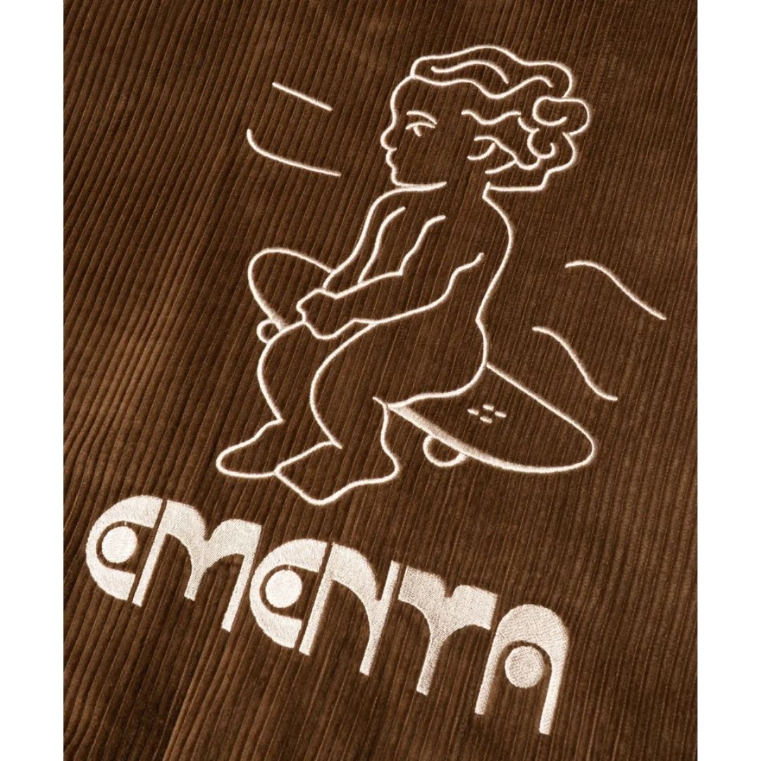 Ementa Ikon Cord Jacket - Dark Brown