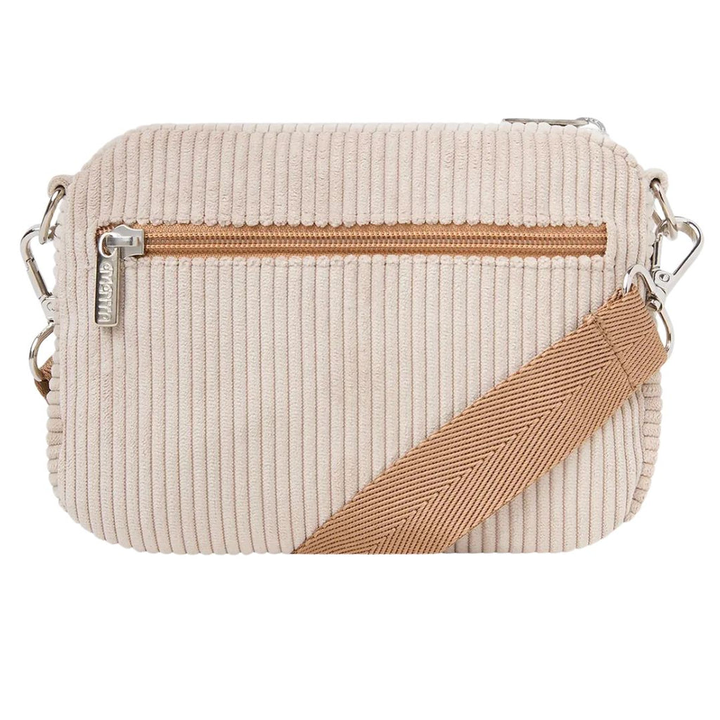 Fluffy Ikon Cord Bag - Off White