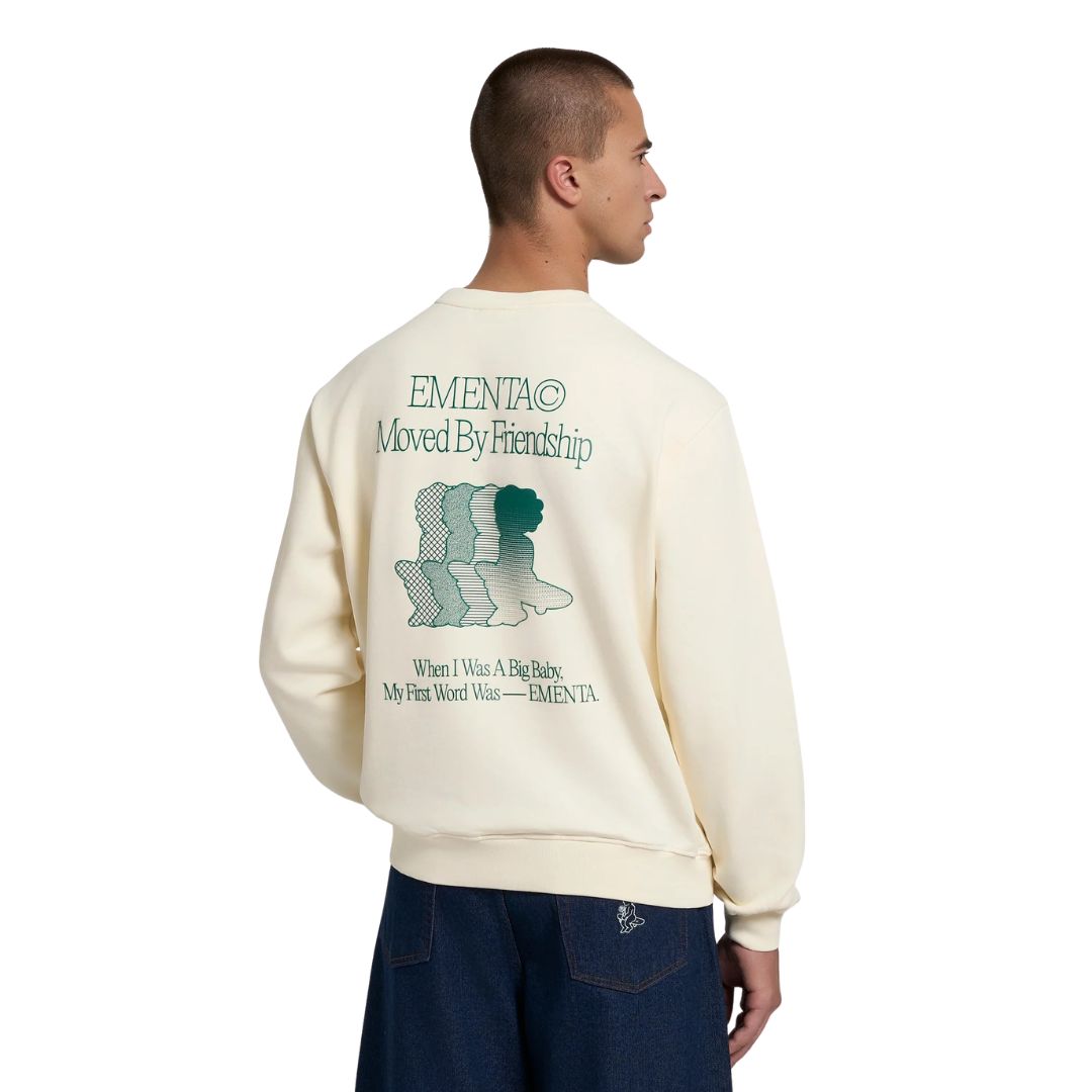 Friendship Canvas Crew Neck - Off White