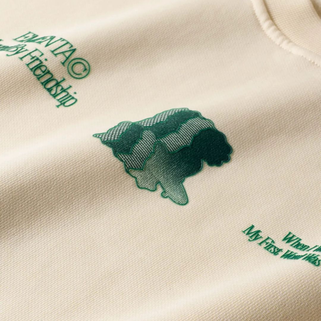 Friendship Canvas Crew Neck - Off White