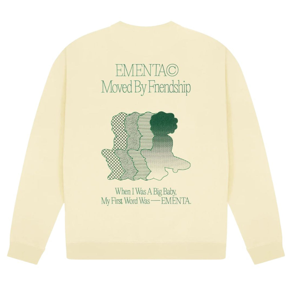 Friendship Canvas Crew Neck - Off White