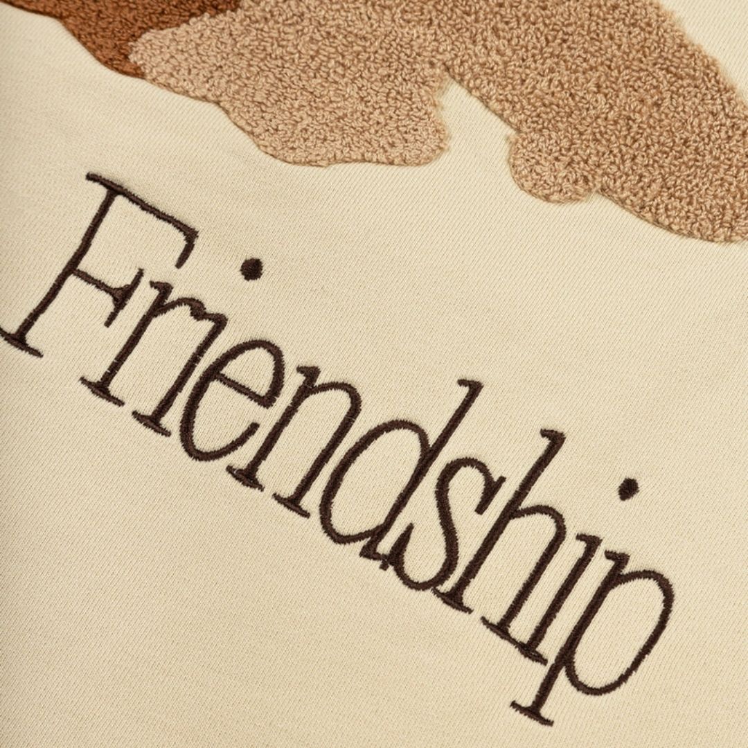 Ementa Friendship Hoodie - Off White
