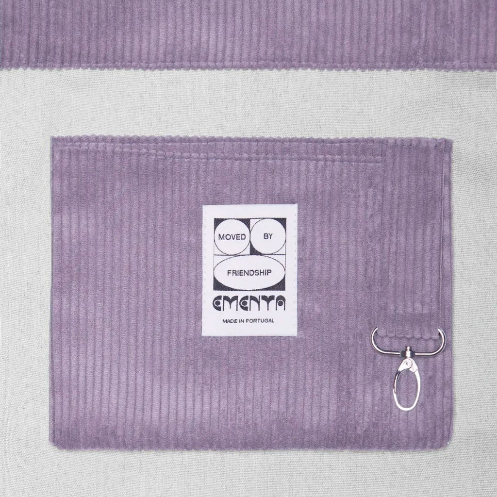 Ementa Ikon Cord Tote Bag - Purple