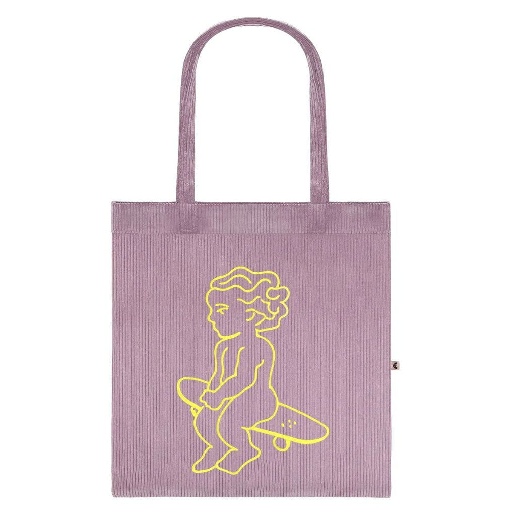 Ementa Ikon Cord Tote Bag - Purple