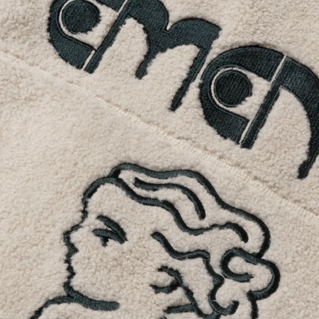 Ementa Ikon Flower Polar Vest - Off White