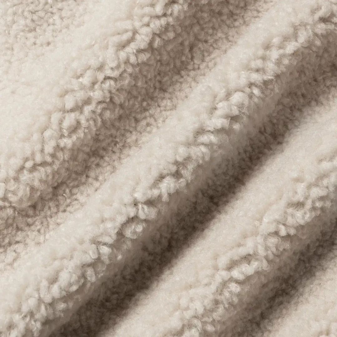 Ementa Ikon Flower Polar Vest - Off White