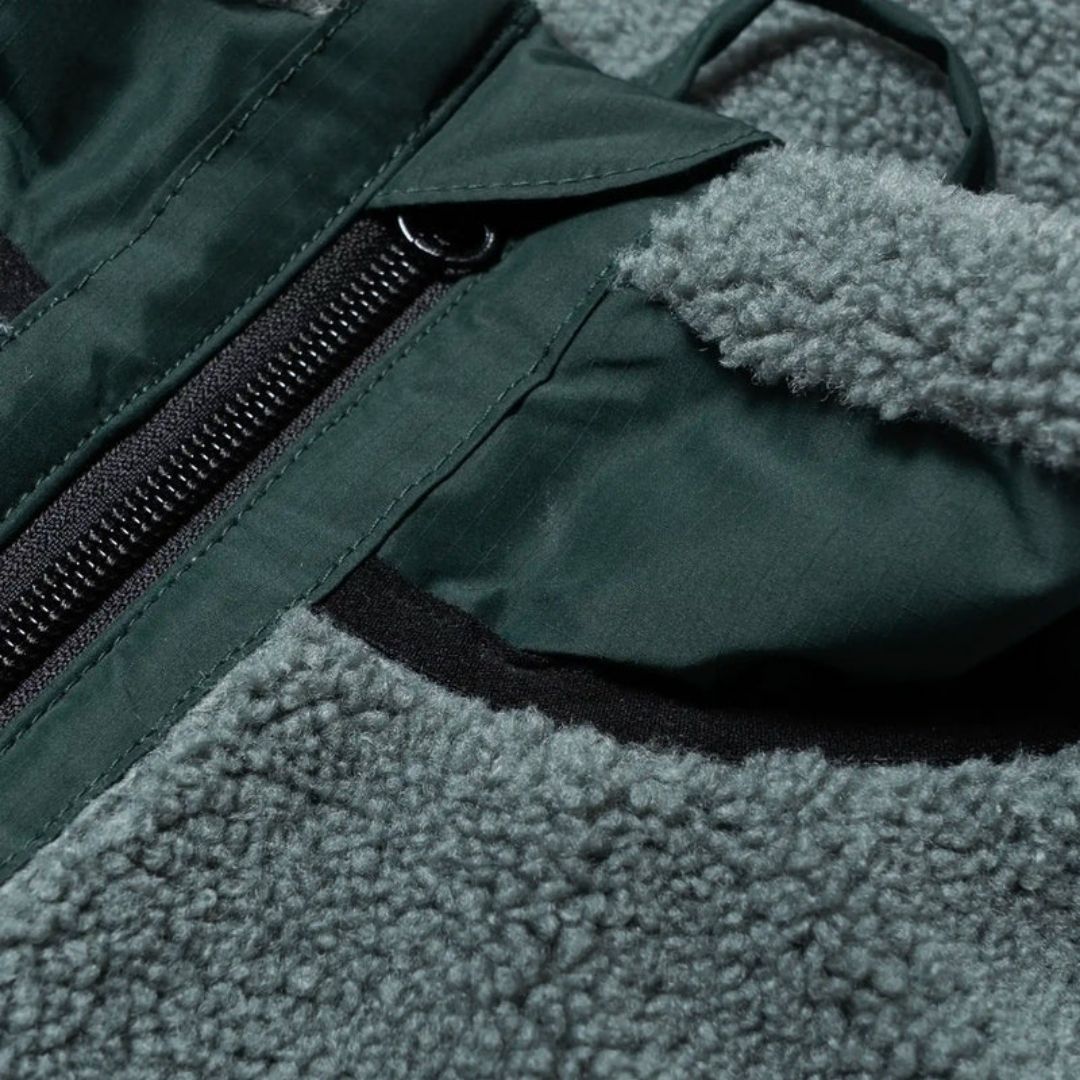 Ikon Flower Polar Vest - Sage