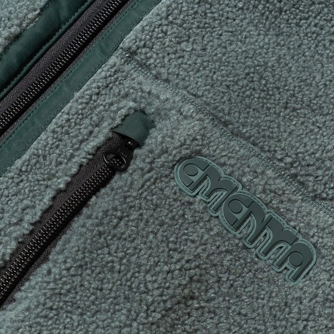 Ikon Flower Polar Vest - Sage