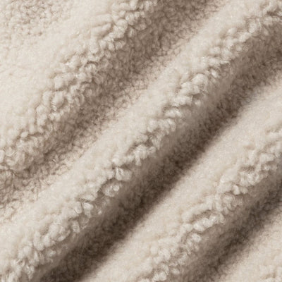 Ementa Ikon Flower Polar Zip Jacket - Off White