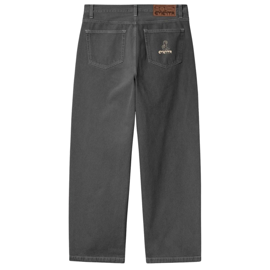 Ementa Ikon Relaxed Heavy Twill Pants - Dark Grey