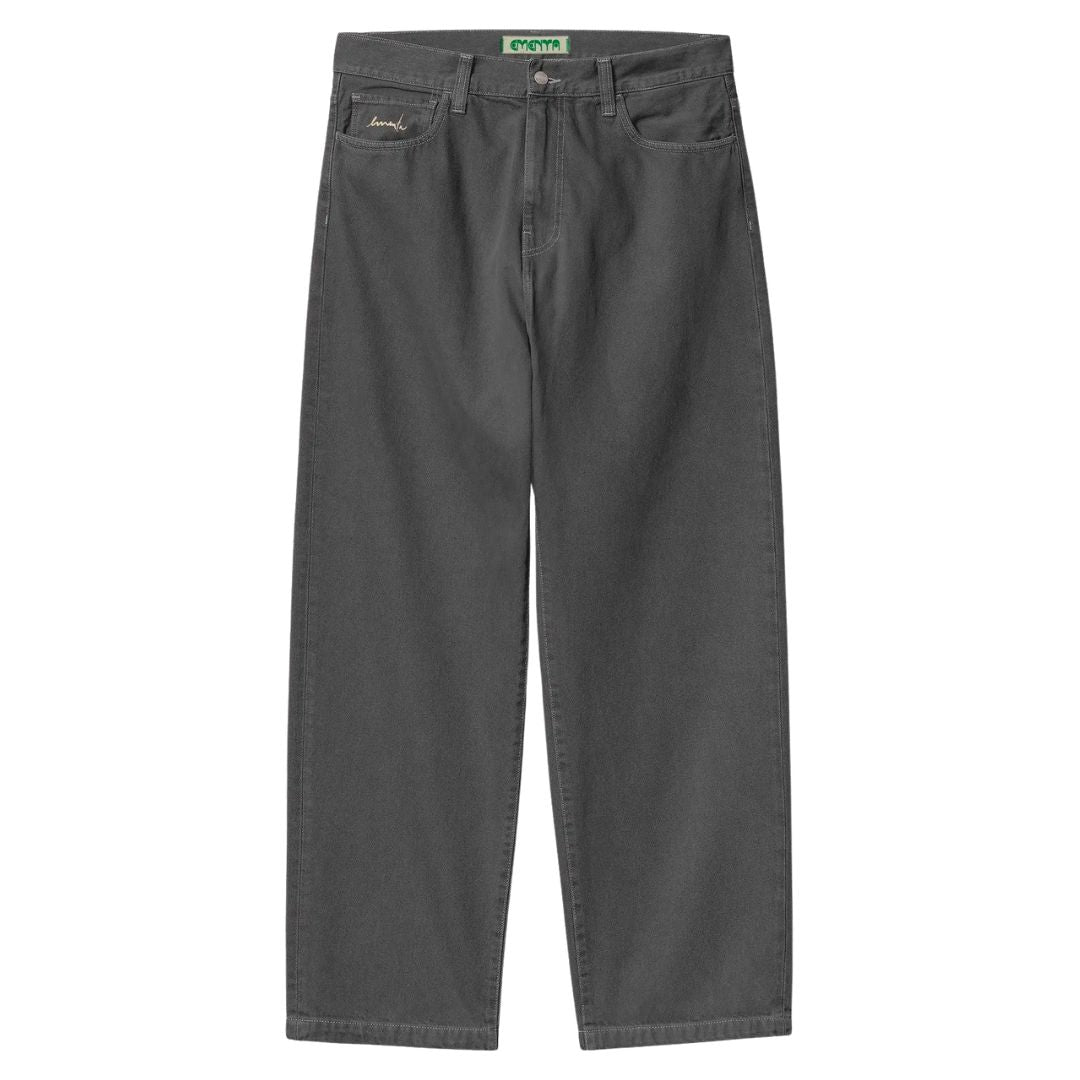 Ementa Ikon Relaxed Heavy Twill Pants - Dark Grey