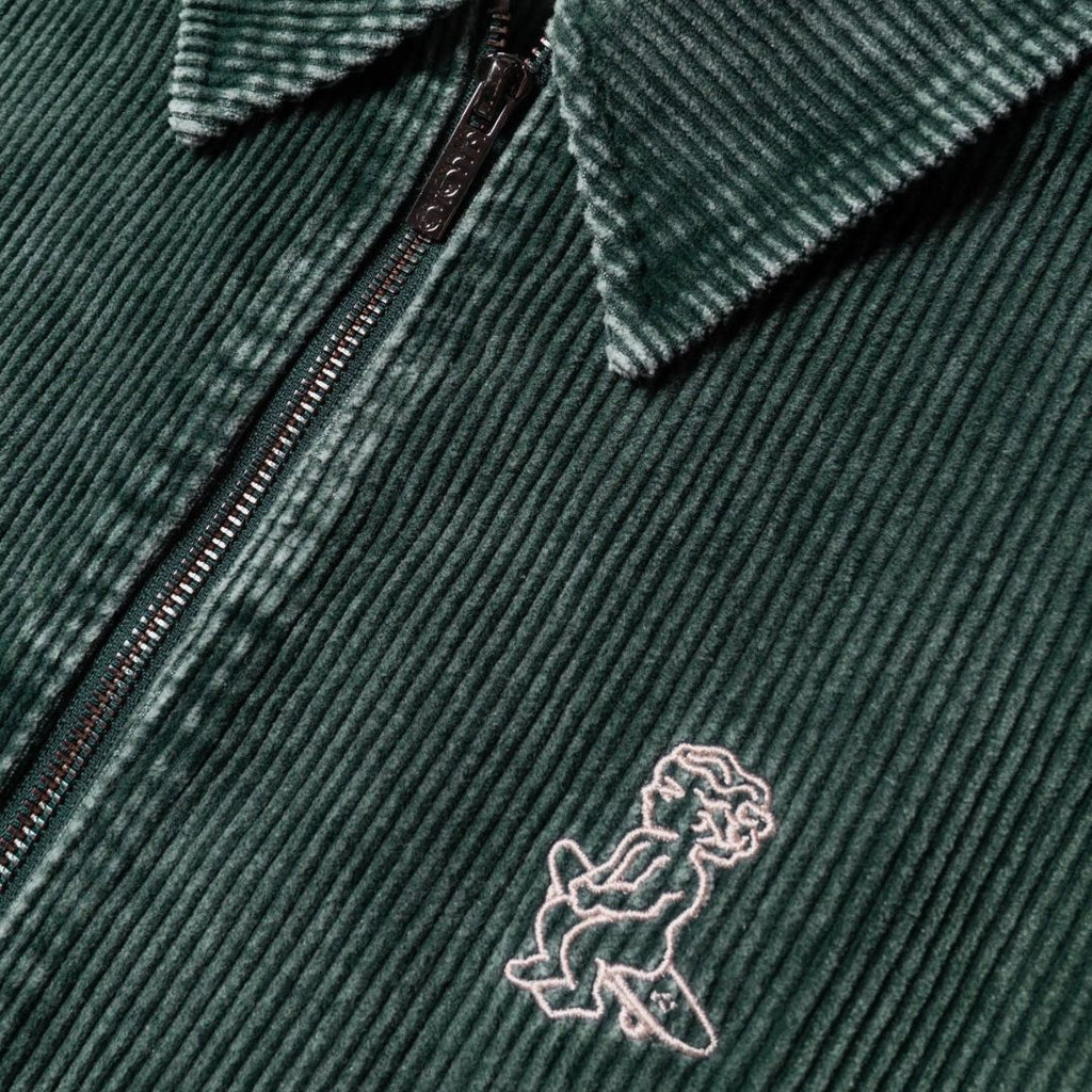 Ikon Washed Cord Jacket - Green Washed