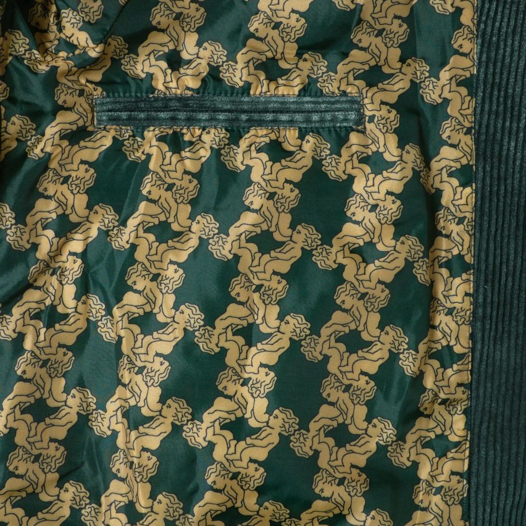 Ikon Washed Cord Jacket - Green Washed