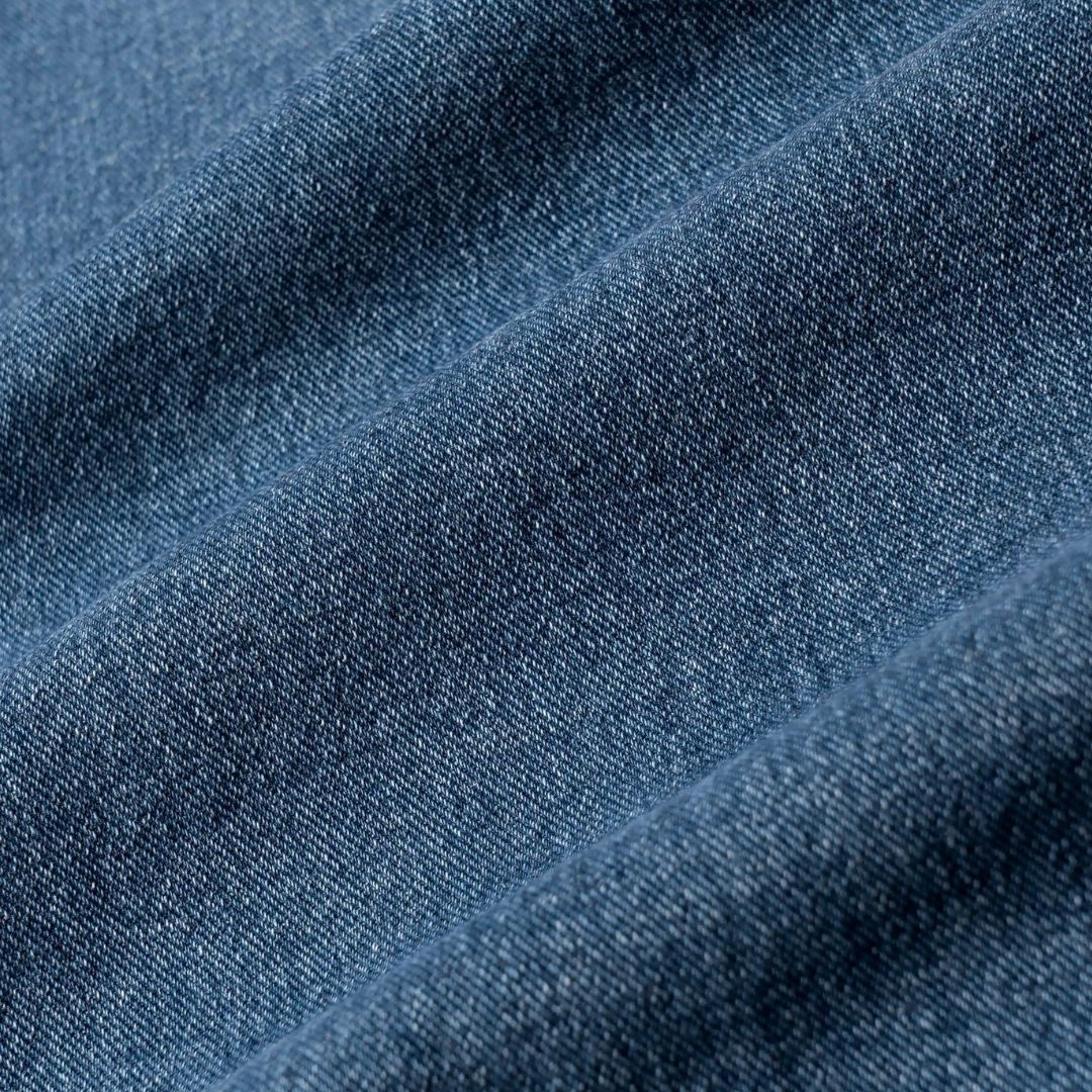 Womens Loofa Ikon Flower Denim Pants - Blue Stone Washed