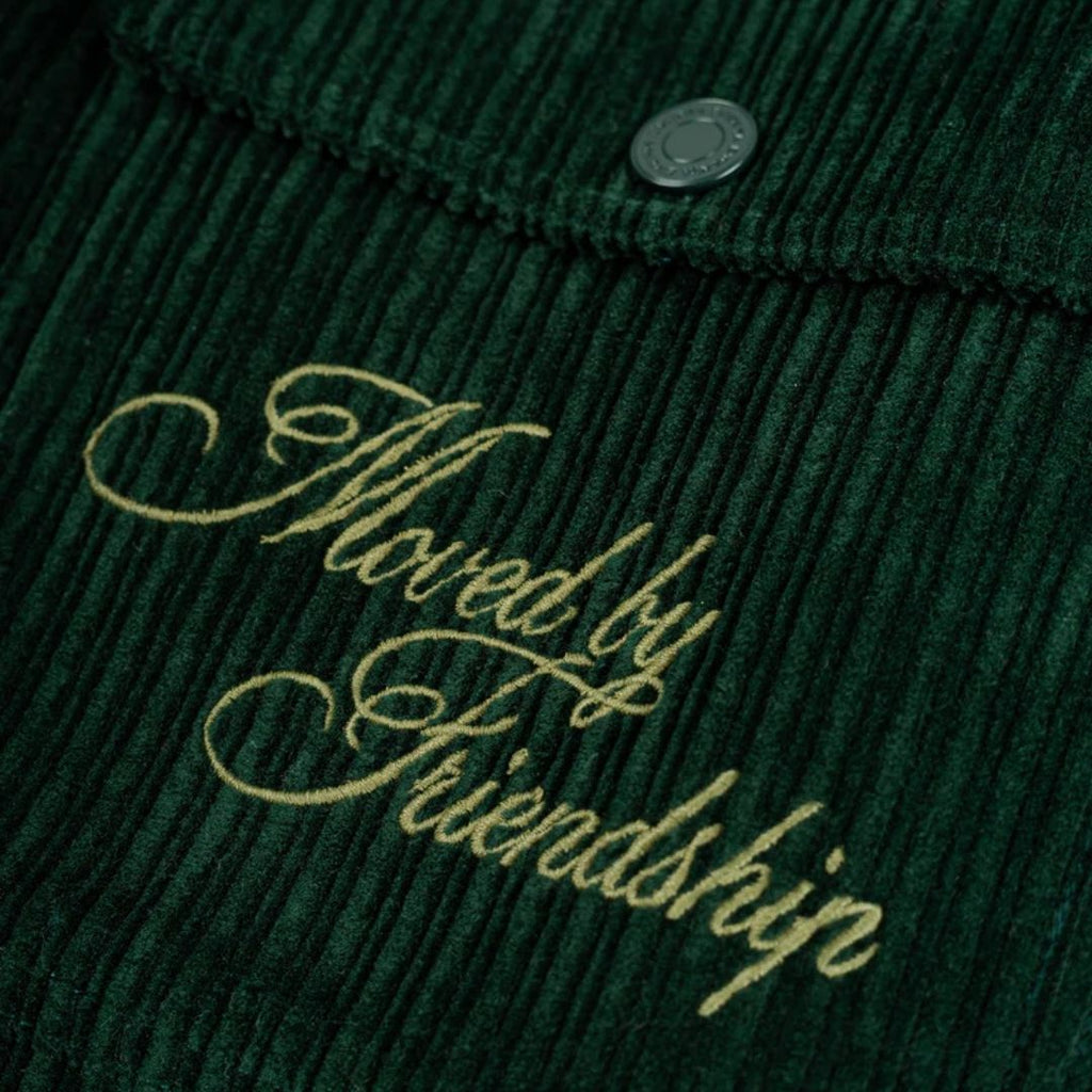 Ementa Looks Like Sherpa Overshirt - Green | Lisbon Skateboarding Label