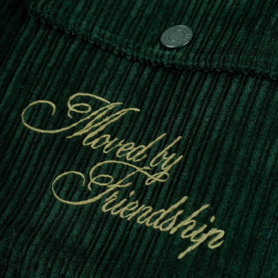 Ementa Looks Like Sherpa Overshirt - Green