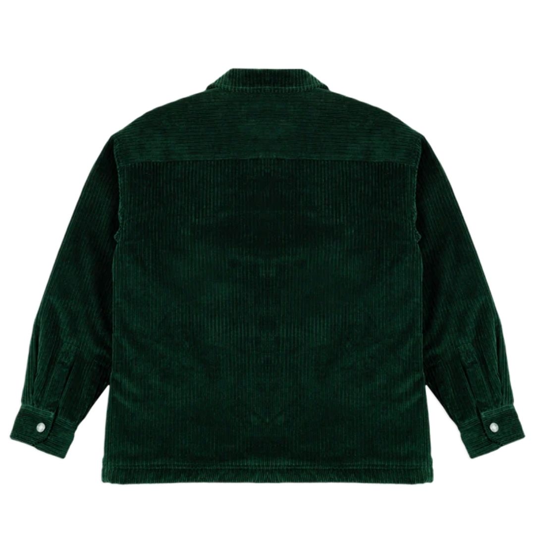 Ementa Looks Like Sherpa Overshirt - Green | Lisbon Skateboarding Label