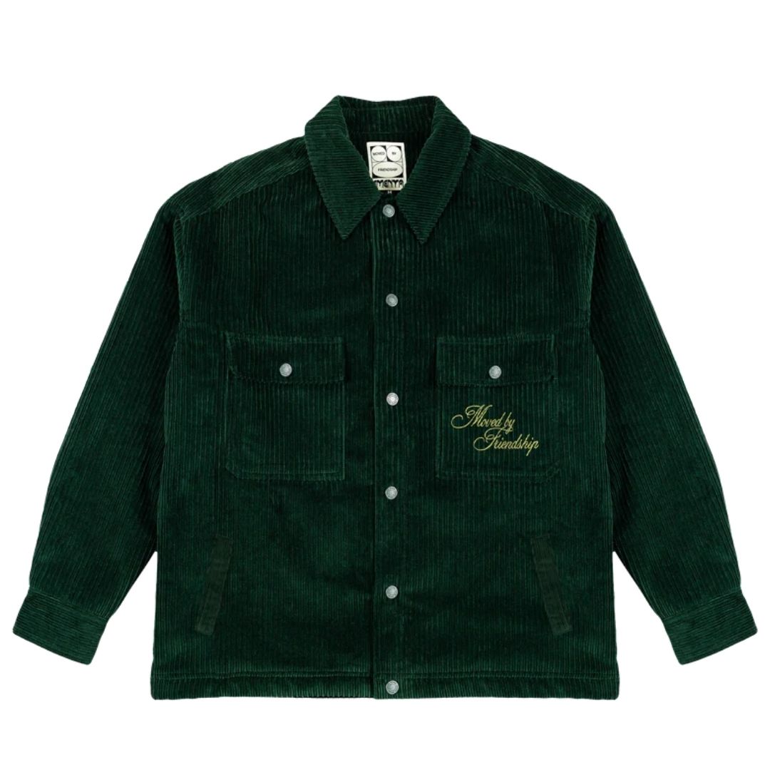 Ementa Looks Like Sherpa Overshirt - Green