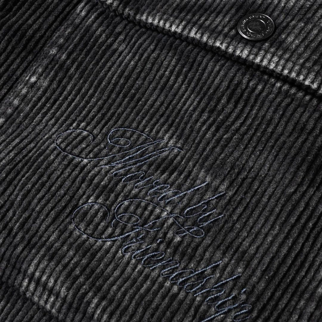 Looks Like Sherpa Washed Overshirt - Grey Washed