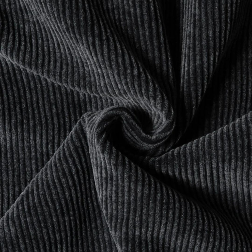 Looks Like Sherpa Washed Overshirt - Grey Washed