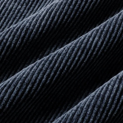 Ementa Looks Like Sherpa Washed Overshirt - Navy Washed