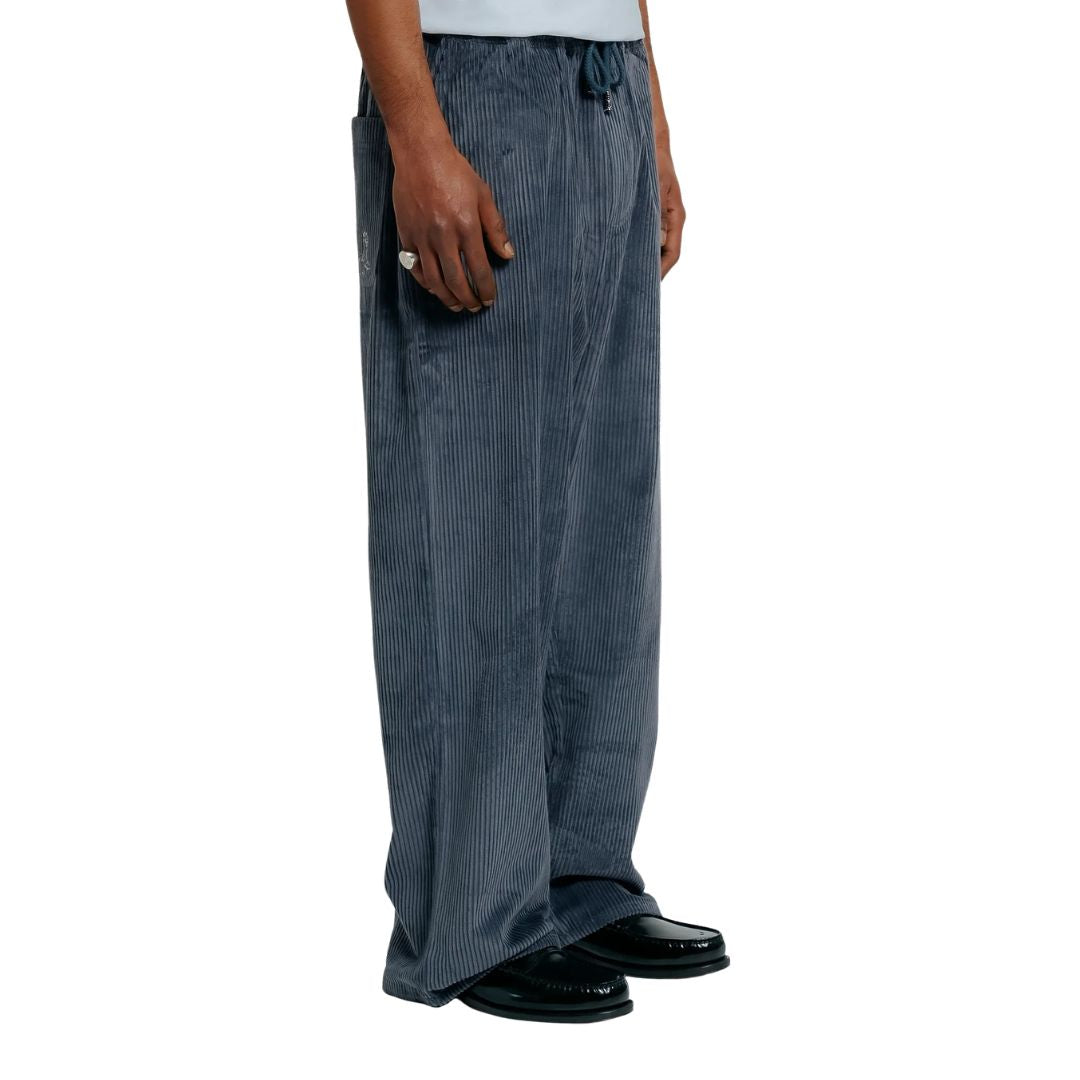 Magoado Cord Pants - Dark Grey