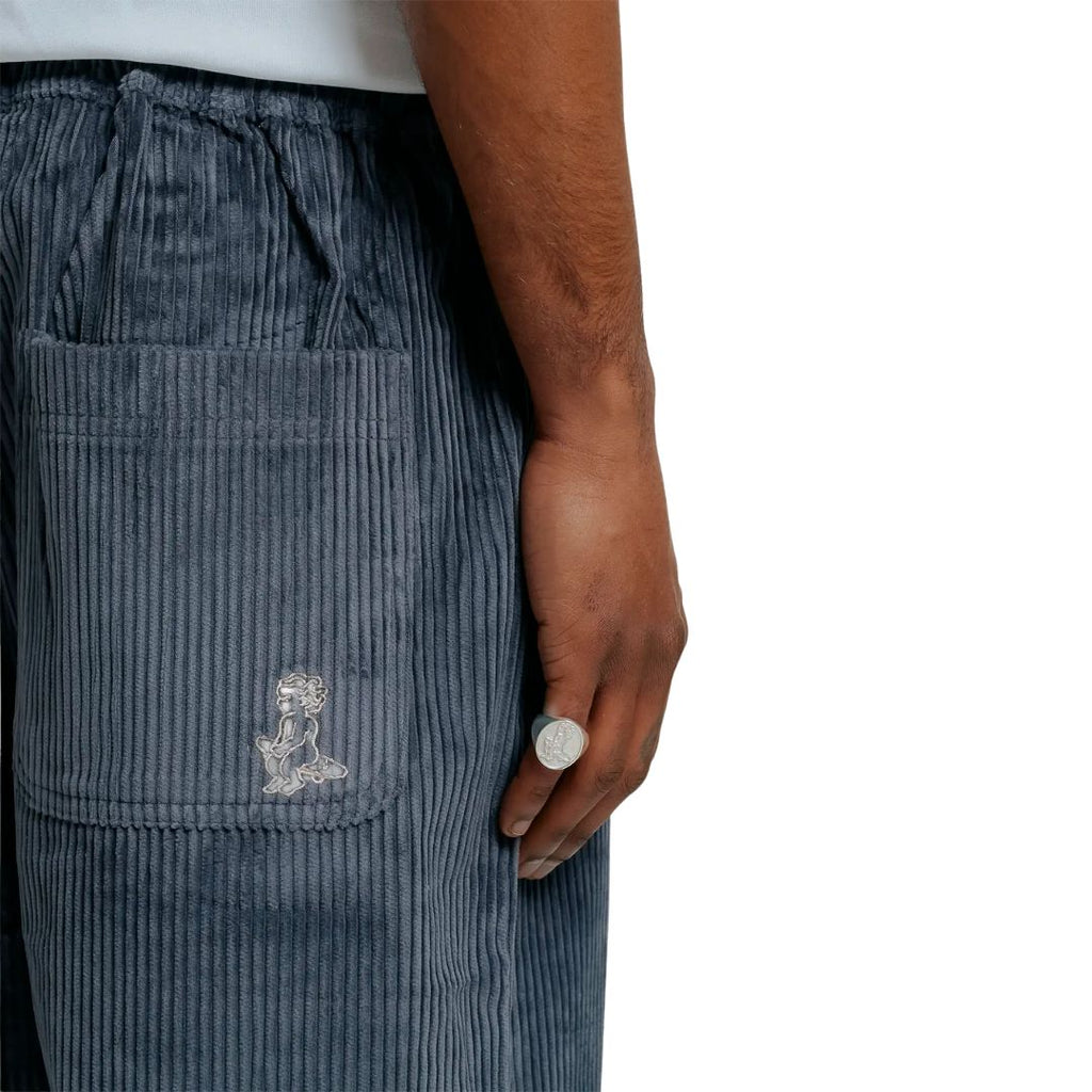 Magoado Cord Pants - Dark Grey