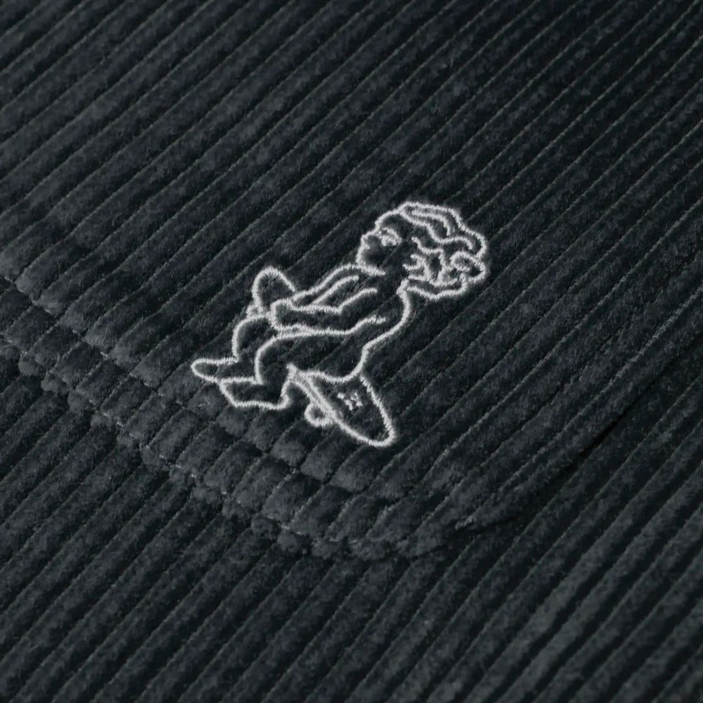 Magoado Cord Pants - Dark Grey