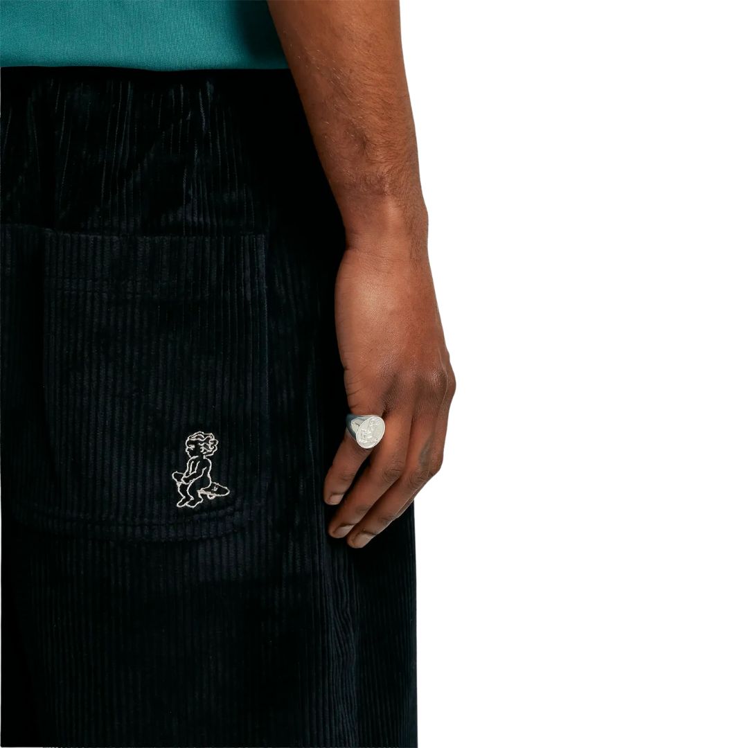 Magoado Corduroy Pants - Black