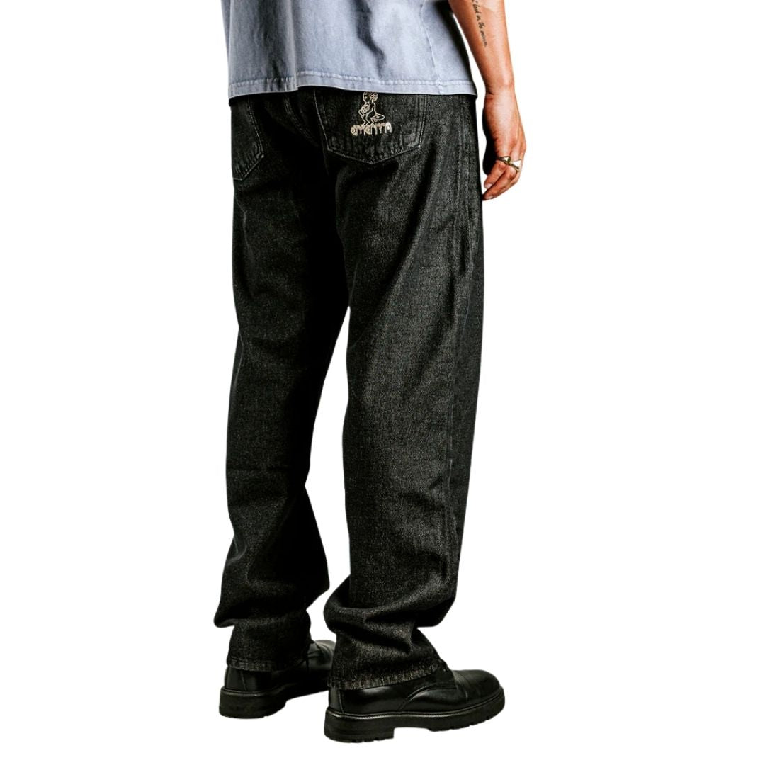 Magoado Denim Jeans - Black Rinsed